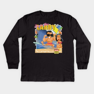 Suave like Larry Kids Long Sleeve T-Shirt